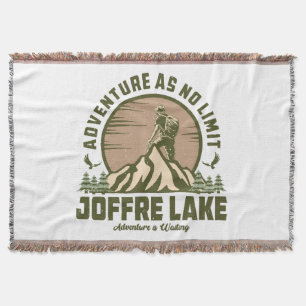 Cobertor Caminhada Retro Joffre Lake