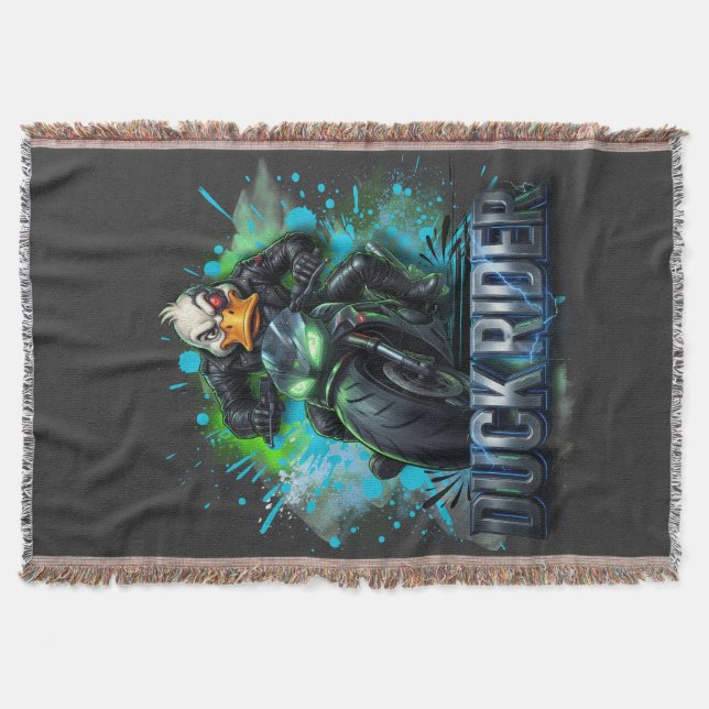 Cobertor Camisa de Motoqueiro Pato 3D Cyber Duck (Frente)