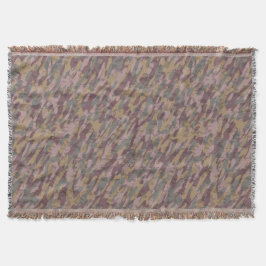 Cobertor camuflagem abstrata