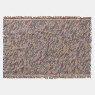 Cobertor camuflagem abstrata