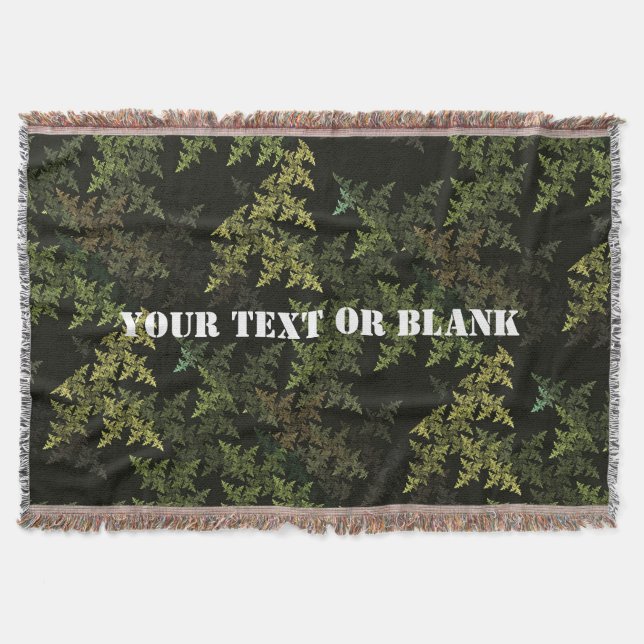 Cobertor Camuflagem Fractal (Frente)