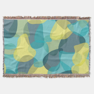 Cobertor Camuflagem, geométrico moderno, legal, na moda,