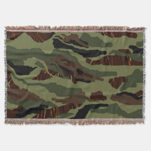 Cobertor Camuflagem Jogar Aberto
