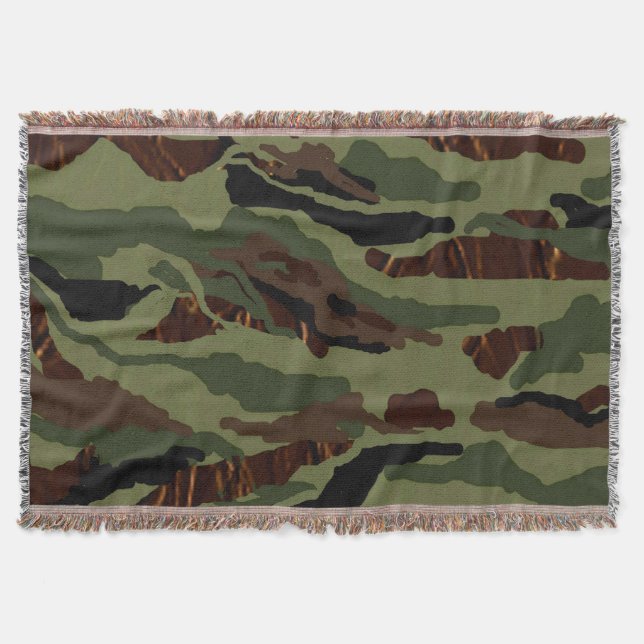 Cobertor Camuflagem Jogar Aberto (Frente)