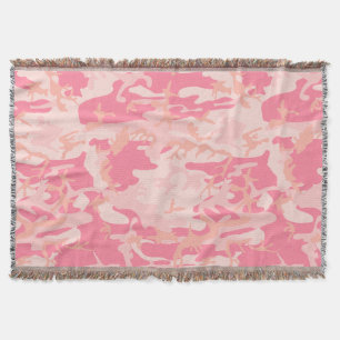 Cobertor Camuflagem Rosa, Militar, Exército
