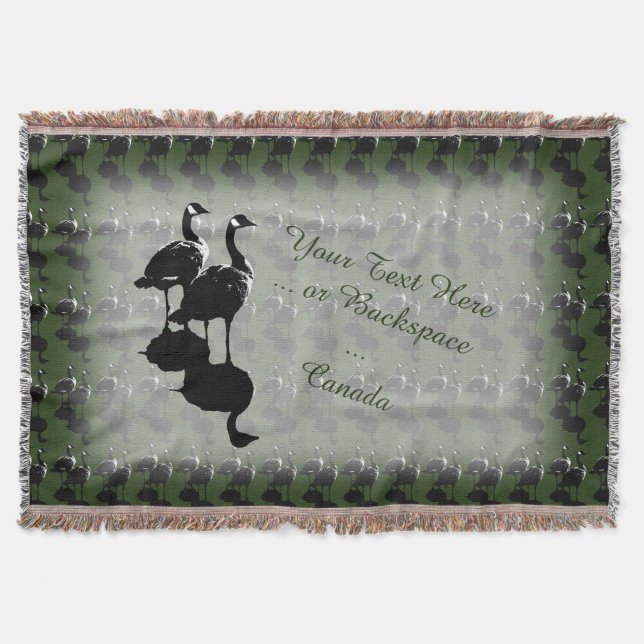 Cobertor Canadá Souvenir Blanket Canadá Ganha Blanket (Frente)