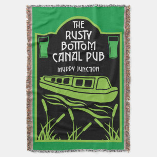 Cobertor Canal Pubs de Narrowboat