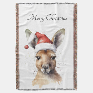 Cobertor Canguru de Natal, personalizável