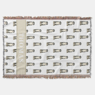 Cobertor Cão Bernês de Montanha Personalizado 