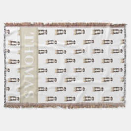 Cobertor Cão de Montanha Entlebucher Personalizado