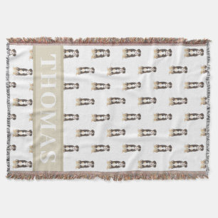 Cobertor Cão de Montanha Entlebucher Personalizado