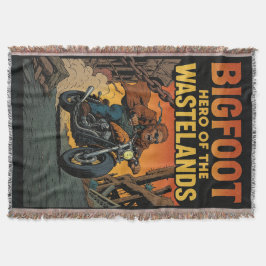 Cobertor Capa de Quadrinho do Bigfoot Herói das Terras Deva