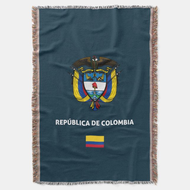 Cobertor capa de telefone passaporte da Colômbia (Frente Vertical)