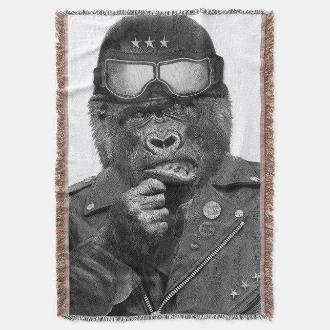 Cobertor Cara do gorila (Frente Vertical)