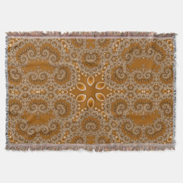 Cobertor Caramel Fractal Lace 