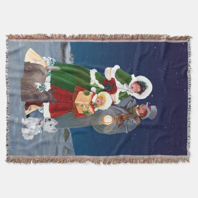 Cobertor Carols de Natal (Frente)