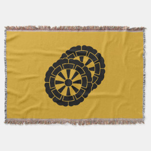 Cobertor Carrinhos Genji sobrepostos em forma de flor