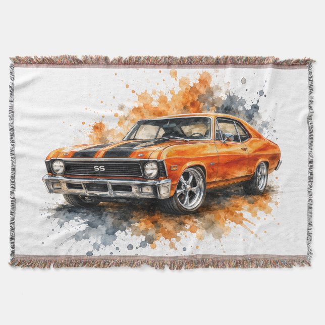 Cobertor Carro Musculoso Americano (Frente)