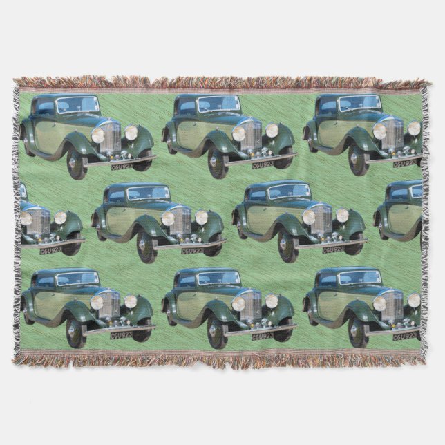 Cobertor Carros vintage (Frente)