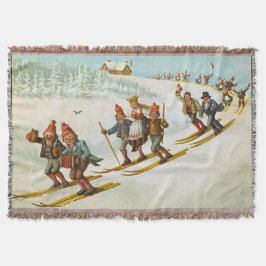 Cobertor Cartão de Natal Com Casamento Camponês Wilhelm Lar