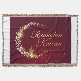 Cobertor Cartão Personalizado de Feriado Ramadan Kareem