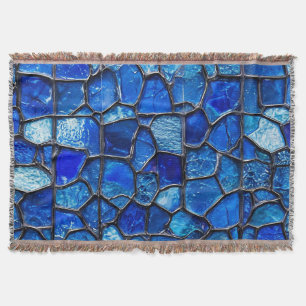 Cobertor 🛋️ Casa Confortável Azul Vidro Aconchegante