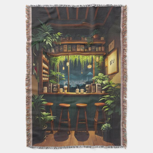 Cobertor Casa de Café de Tóquio  (Frente Vertical)