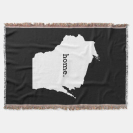 Cobertor Casa do esboço do estado de Wisconsin