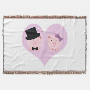 Cobertor Casal de Porquinhos Fofos