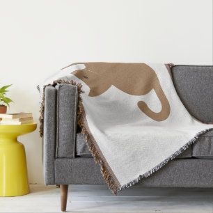 Cobertor Cat Says Hello