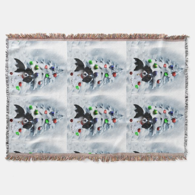 Cobertor Cavalier King Charles Spaniel Natal (Frente)