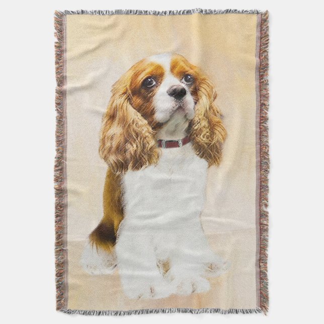 Cobertor Cavalier King Charles Spaniel Original (Frente Vertical)