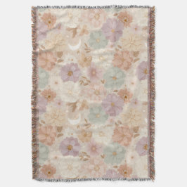 Cobertor Celestial Meadow Floral