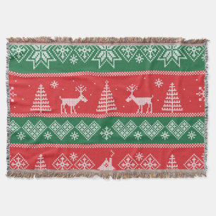 Cobertor Cena de inverno: padrão uniforme de colheita