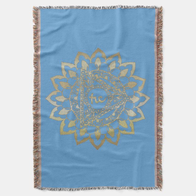 Cobertor Chakras Vishudda - Banheira (Frente Vertical)