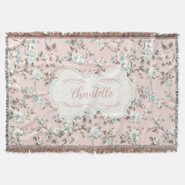 Cobertor Chantelle Pink Vintage Rosa (Frente)