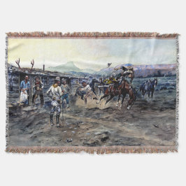 Cobertor Charles Marion Russell O Calouro 1900