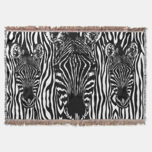 Cobertor Chefe Zebra Único em Impressão Zebra