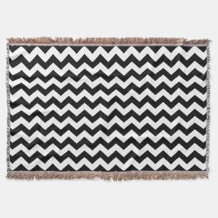 Cobertor Chevron Preto