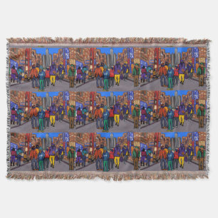 Cobertor Cidade Dog Town - DETROIT