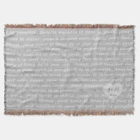 Cinza Linen Burlap Olha com votos de Casamento Fra