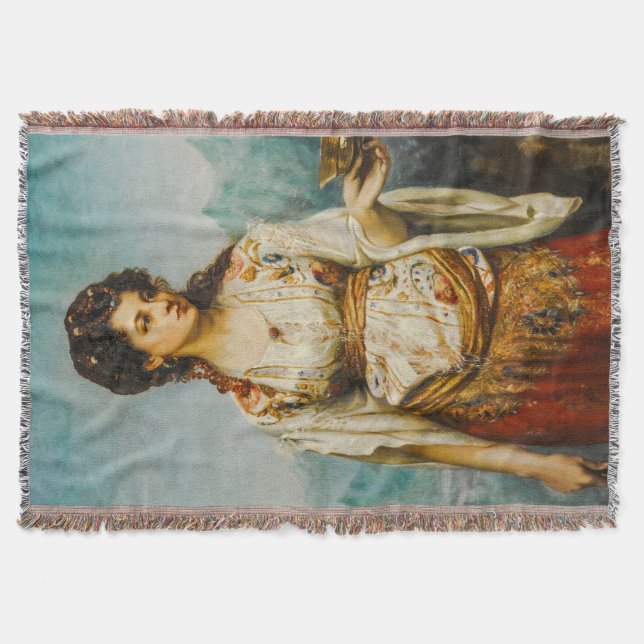 Cobertor Circe de Jean Jules Bardin (1875) (Frente)