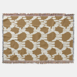 Cobertor Círculos Boho tons terrosos minimalista contemporâ