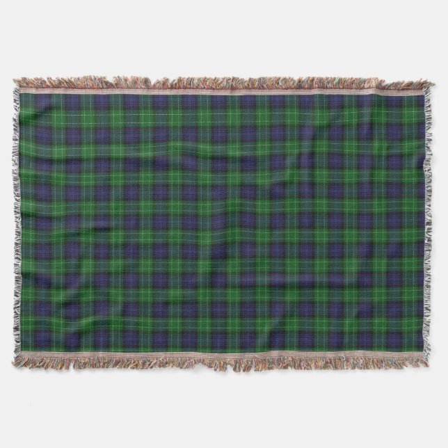 Cobertor Clã Escocês Abercrombie Tartan (Frente)