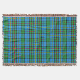 Cobertor Clã MacLeod do design do Tartan de Harris