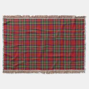 Cobertor clã PixDezines stewart tartan
