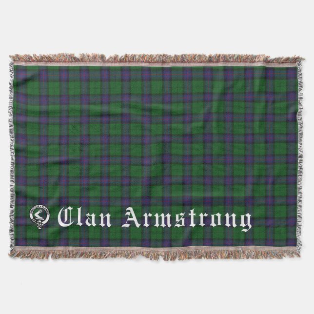 Cobertor Clan Armstrong Tartan (Frente)