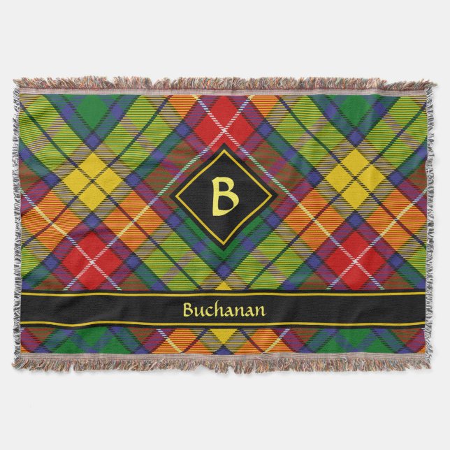 Cobertor Clan Buchanan Tartan (Frente)