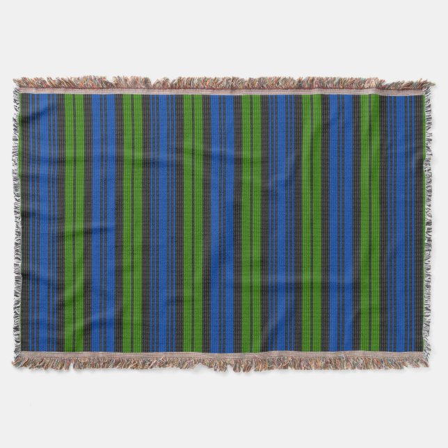 Cobertor Clan Campbell Tartan Weft Throw Blanket (Frente)
