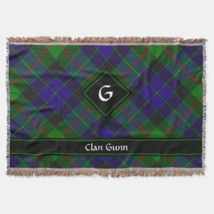 Cobertor Clan Gunn Tartan Throw Blanket